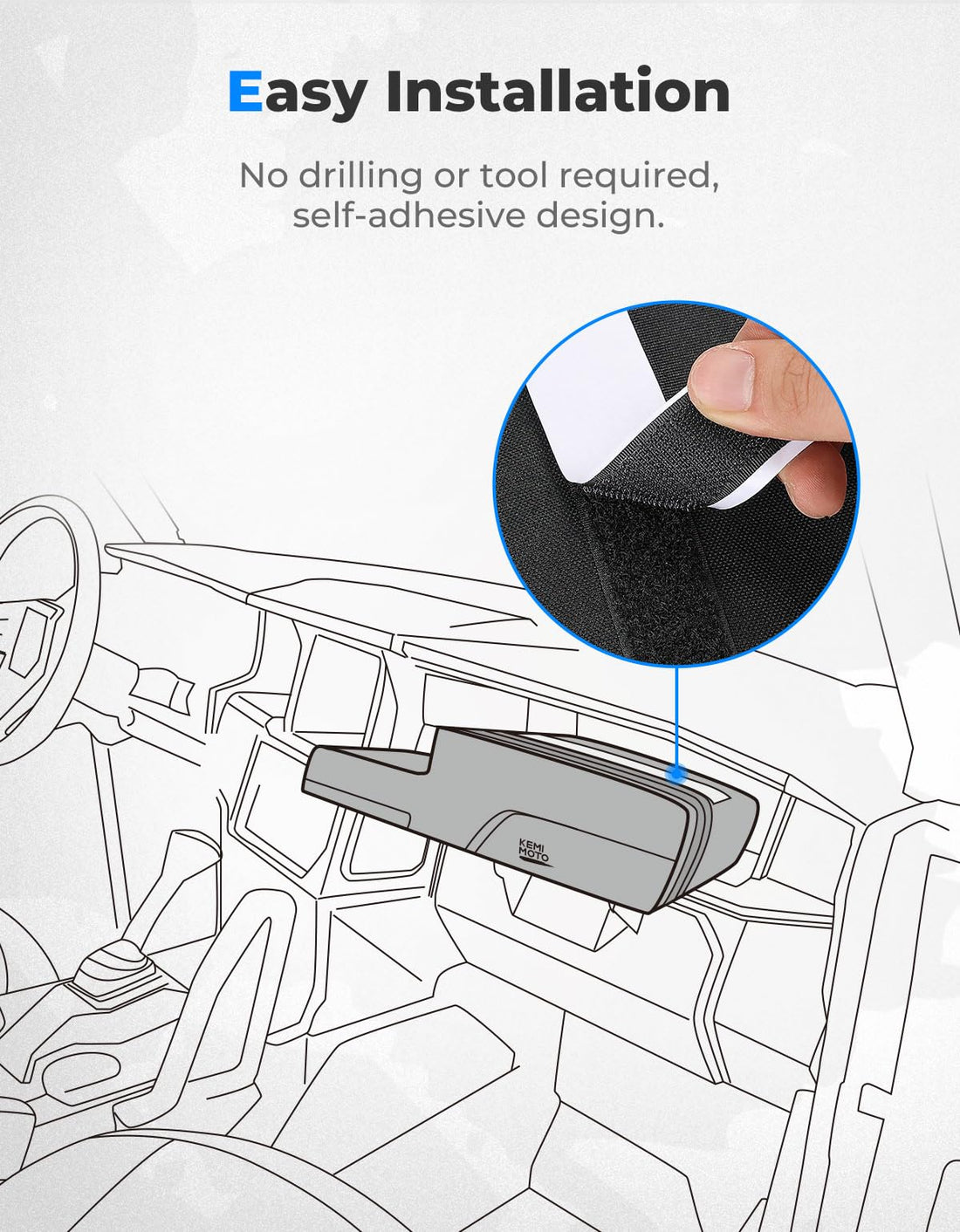 Dashboard Storage Bag for Polaris General 1000 /4 1000 - view 6