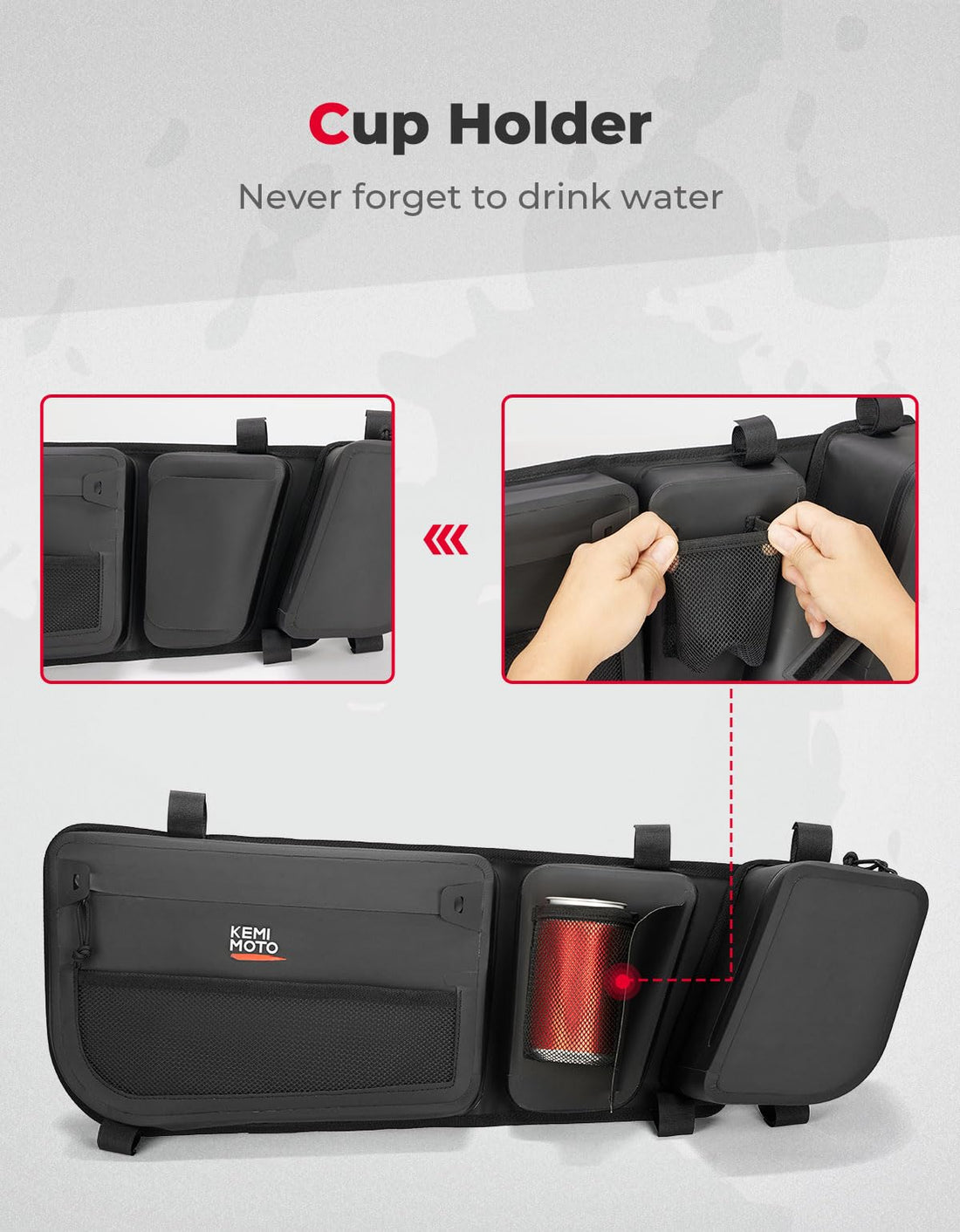 Update Water-repellent Door Bags for Can-Am Maverick X3 / MAX - view 6