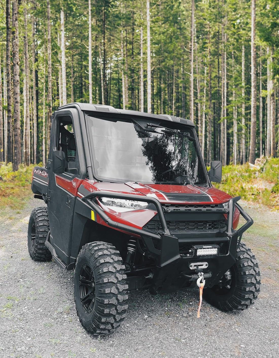 Door Mounted Side View Mirrors for Polaris Ranger / Commercial Pro XD (1 Pair) - view 7