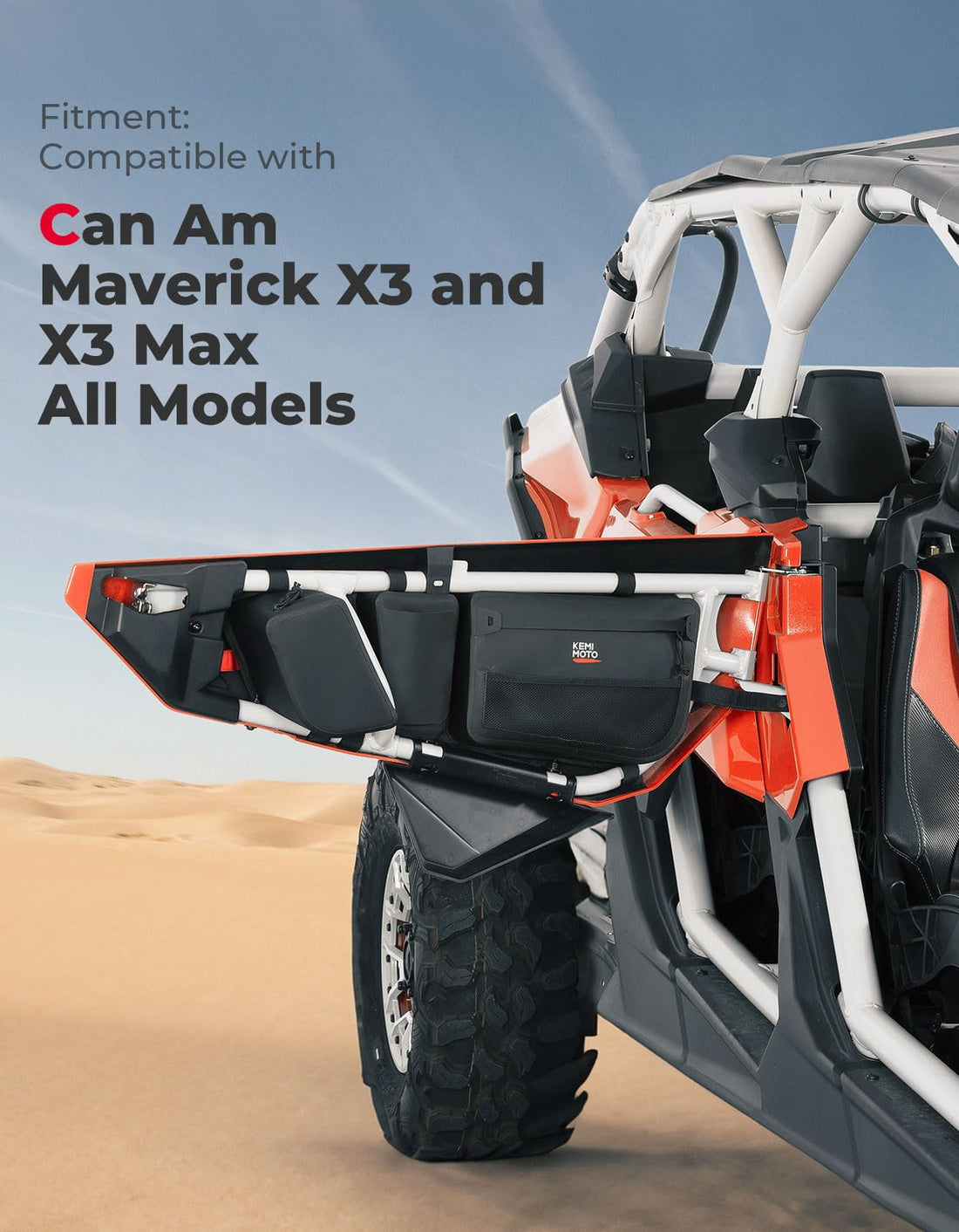 Update Water-repellent Door Bags for Can-Am Maverick X3 / MAX - view 8