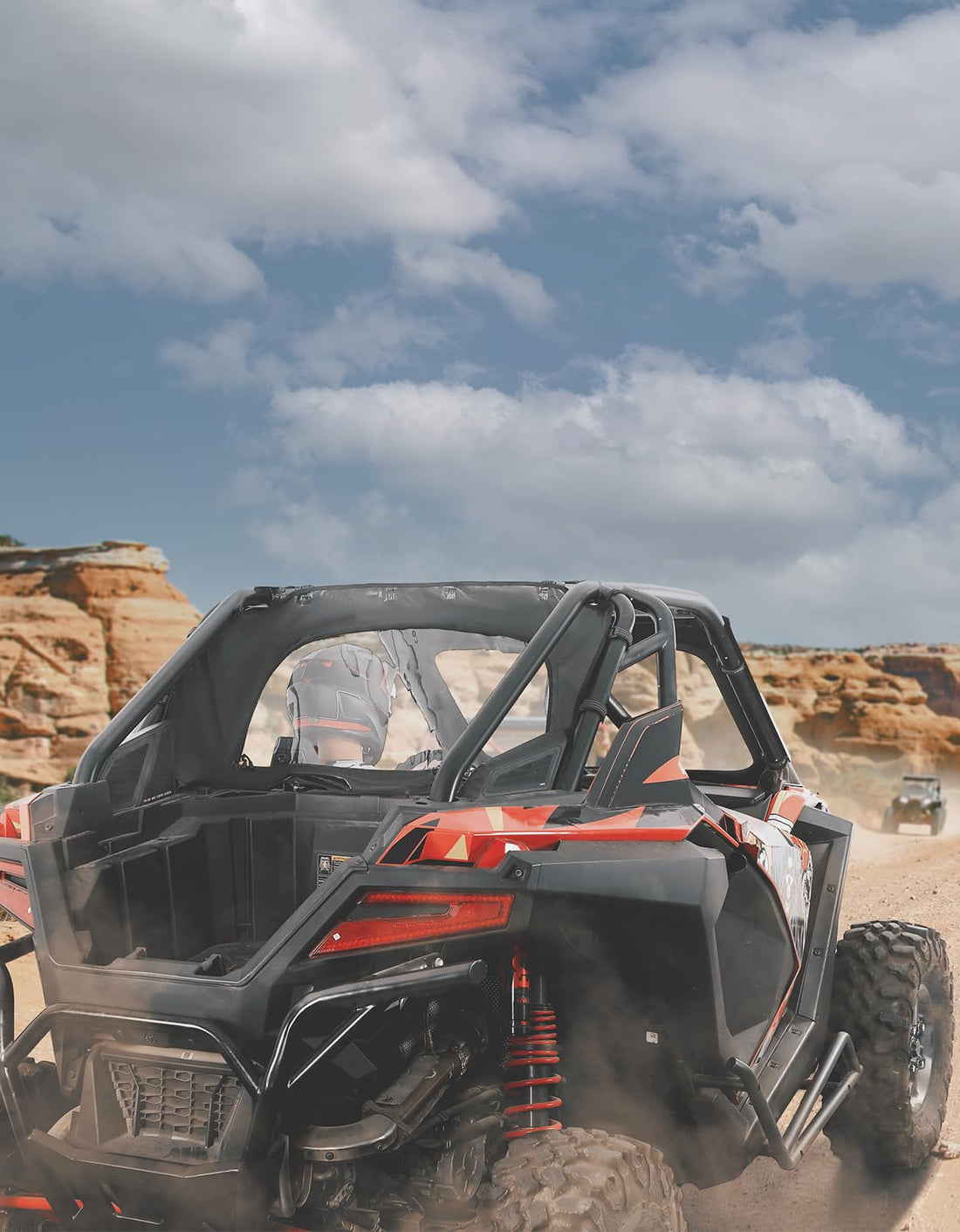 UTV Soft Rear Windshield for RZR PRO XP / Turbo R - view 9