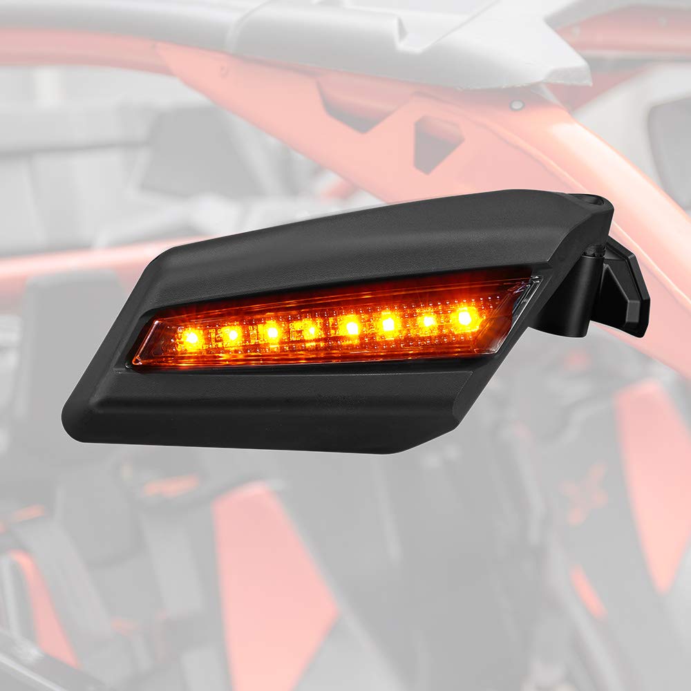 One Pair LED Side Mirrors for Can-Am Maverick X3 | X3 MAX - view 1