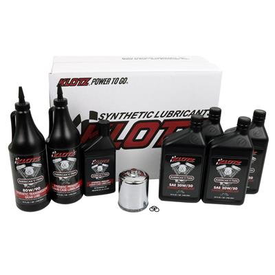 Klotz Synthetic Premium V-Twin Oil Service Kits - KH102