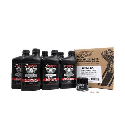 Klotz Synthetic Basic V-Twin Oil Service Kits - KH123