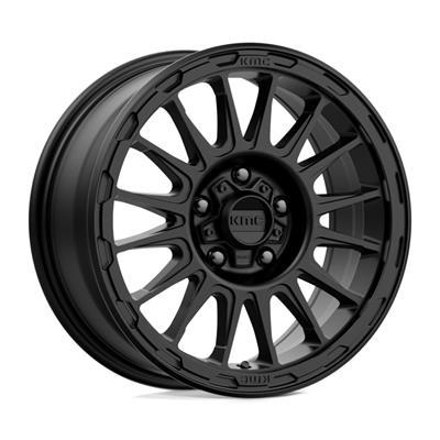 KMC KM542 Impact Series Satin Black Wheels - 54278068720