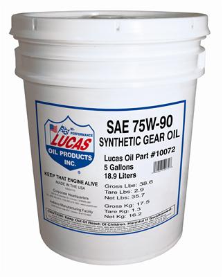 Lucas Pure Synthetic Gear Oil - 10072