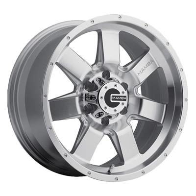 Mamba Off-Road Alloys Type M14 Silver Machined Wheels - M14298312S