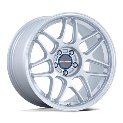 Motegi Racing MR158 Tsubaki Hyper Silver Wheels with Machined Lip - S0059