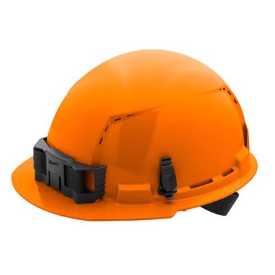 Milwaukee Front Brim Vented Hard Hats with 4-Point Ratcheting Suspension - 48731212