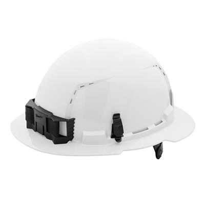 Milwaukee Full Brim Vented Hard Hats with 6-Point Ratcheting Suspension - 48731221