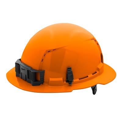 Milwaukee Full Brim Vented Hard Hats with 6-Point Ratcheting Suspension - 48731233