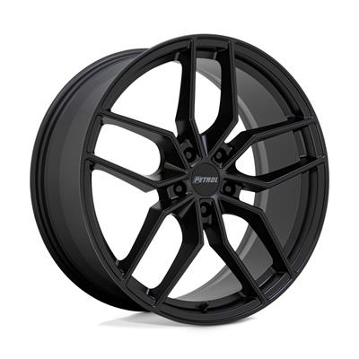 Petrol Wheel P5C Matte Black Wheels - S0279