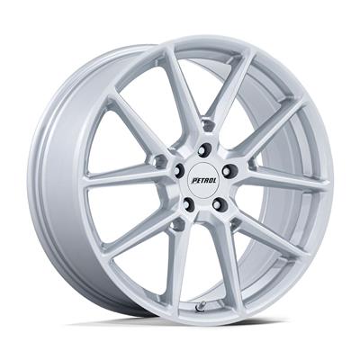 Petrol Wheel P1E Gloss Silver Wheels - S0398