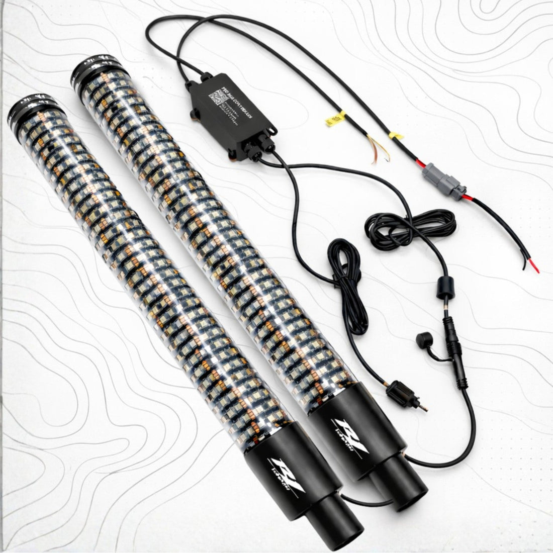 Fatty LED Whip Lights (Pair)