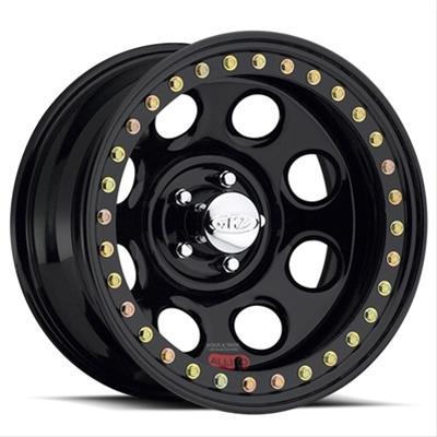 Raceline Wheels Competition Beadlock Rock 8 Black Wheels - RT8179560