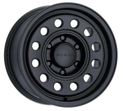 Nomad Wheels Co 501 Convoy Satin Black Wheels - S0158