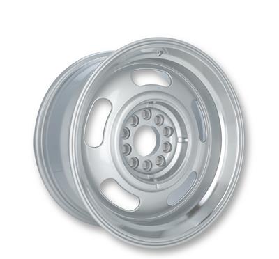 REV Wheels 107 Classic Rally Series Silver Wheels - 107S7800600