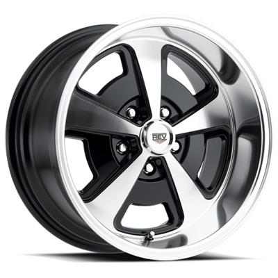 REV Wheels 109 Classic Magnum Series Gloss Black Polished Wheels - 109P2806100