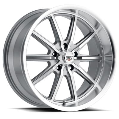 REV Wheels 110 Classic Series Anthracite Wheels - 110S8906100