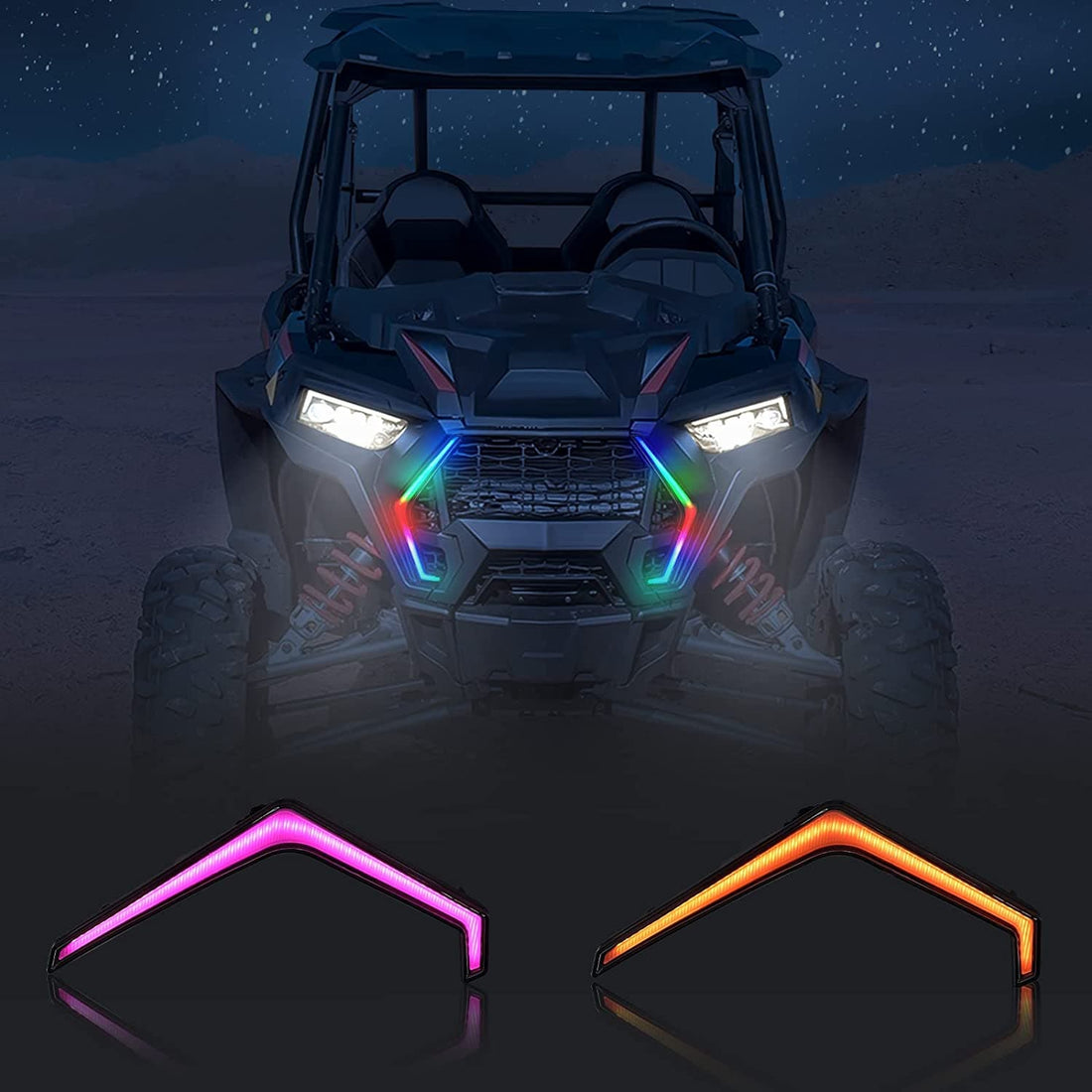 RGB Turn Signal Lights for Polaris RZR XP 1000 Turbo (2019-2023) - view 8