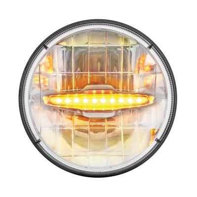 United Pacific High-Power LED Headlight with LED Daytime Running Lights - 31514