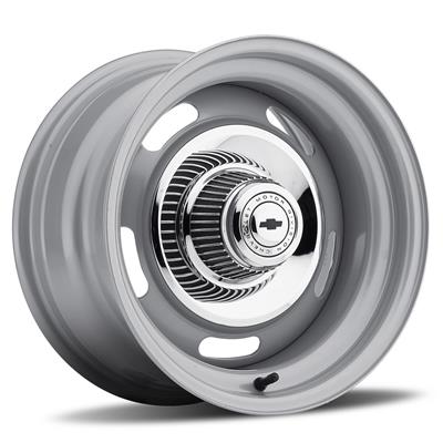 U.S. Wheel 55 Series Silver Rallye Wheels - 555034550L