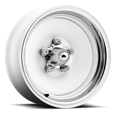 U.S. Wheel 66 Series Rat Rod White Wheels - 668955
