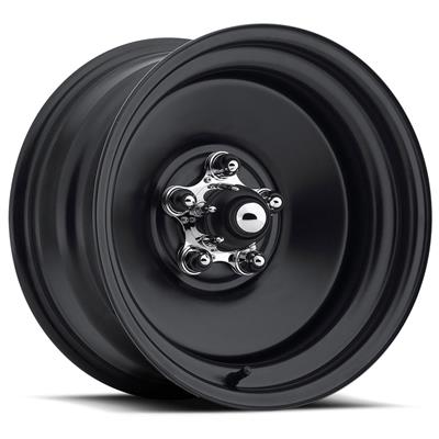 U.S. Wheel 68 Series Rat Rod Matte Black Wheels - 682912