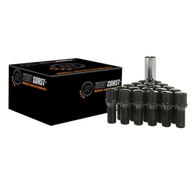 West Coast Accessories Lug Bolts - W27025DCBB