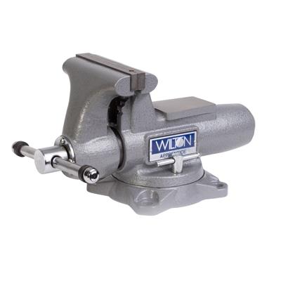 Wilton Vise, Apprentice Bench Vise, Iron, Gray, 5 in. Jaw Width, Each - WL1108