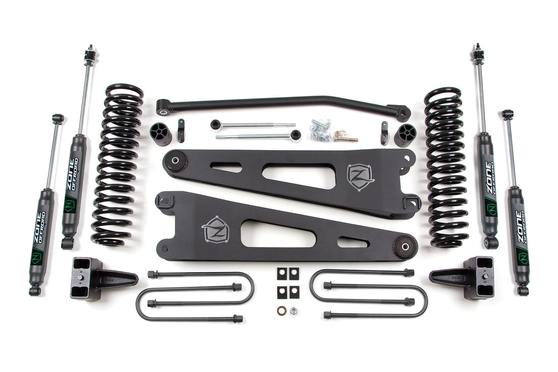 4 Inch Lift Kit w/ Radius Arm | Ford F250/F350 Super Duty (05-07) 4WD | Diesel